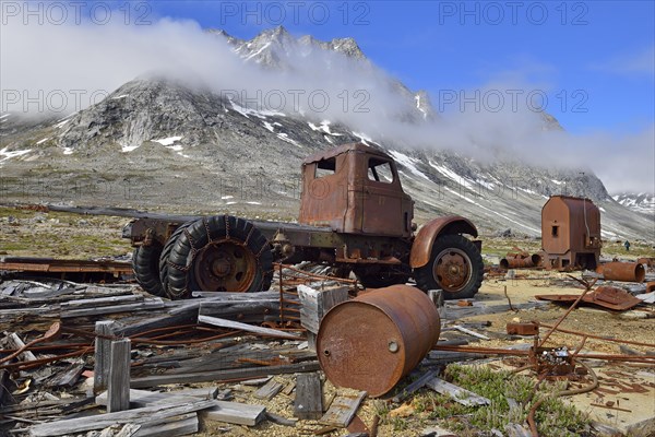 Rusty vehicle