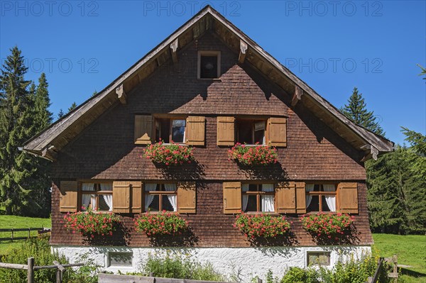 House with wooden shingle facade