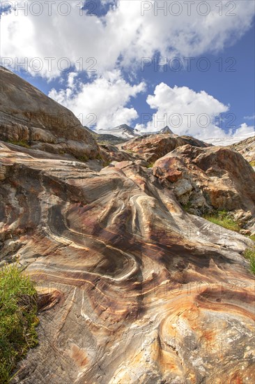 Glacial fluting of Schlatenkees