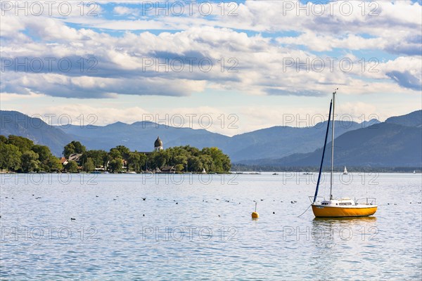 View of the Fraueninsel