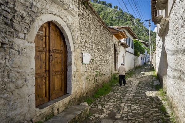 Paved house alley