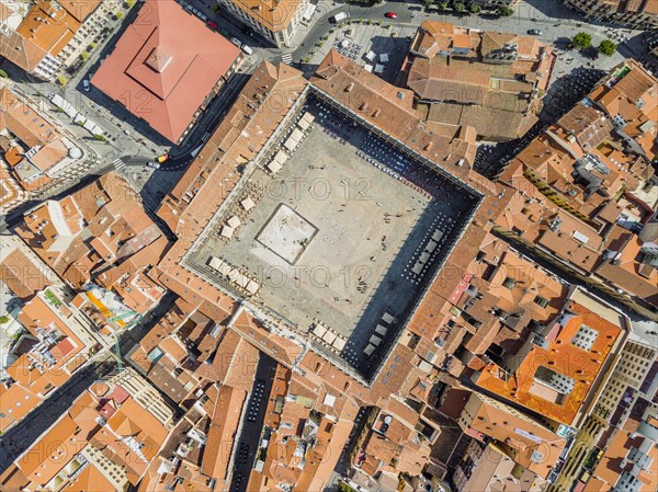 Main square called in Spanish Plaza Mayor