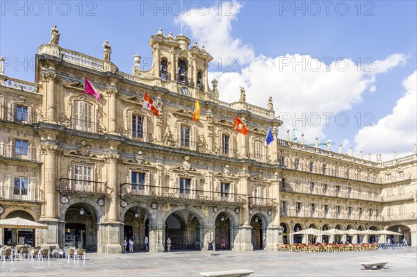 Plaza Mayor square with Town Hall