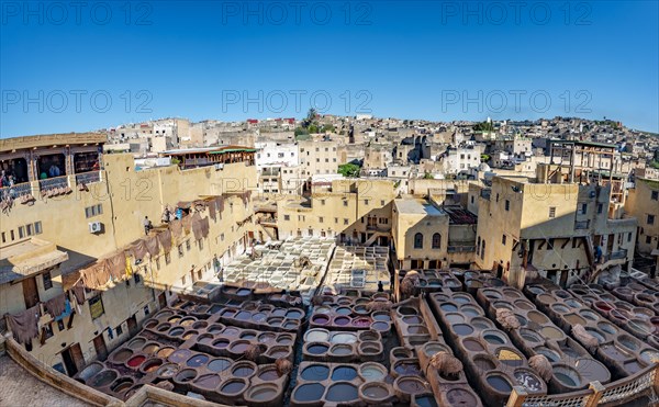 View over tannery