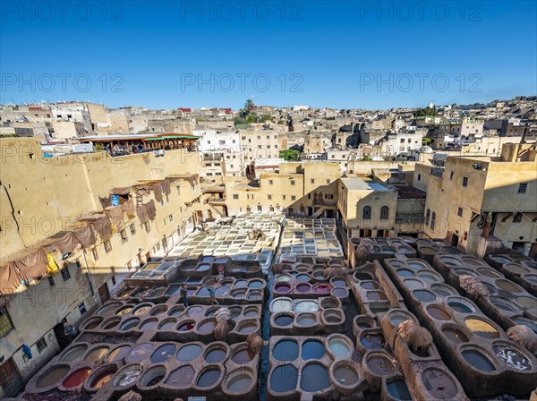 View over tannery