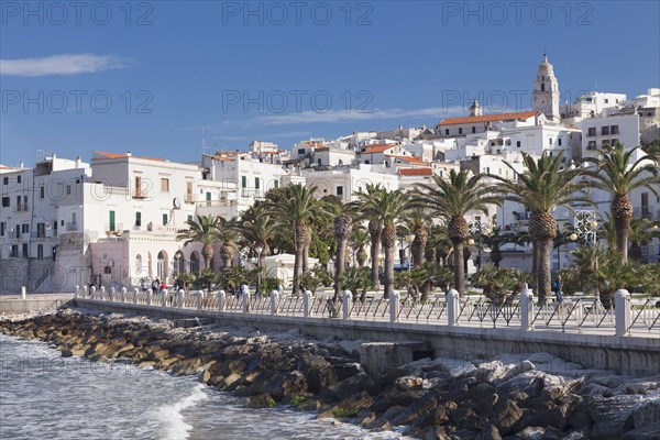 Piazza Kennedy with historic centre