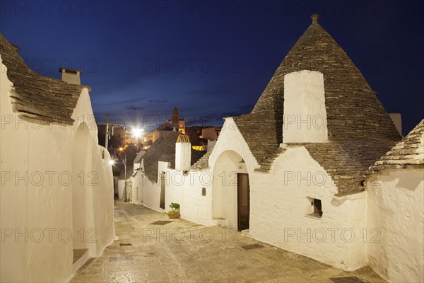 Alley with Trulli houses