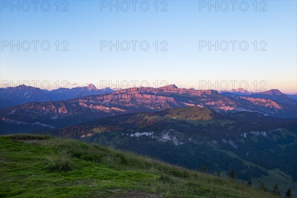 Widderstein and Hoher Ifen in Allgau Alps