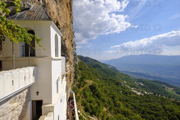 Serbian-Orthodox monastery Ostrog