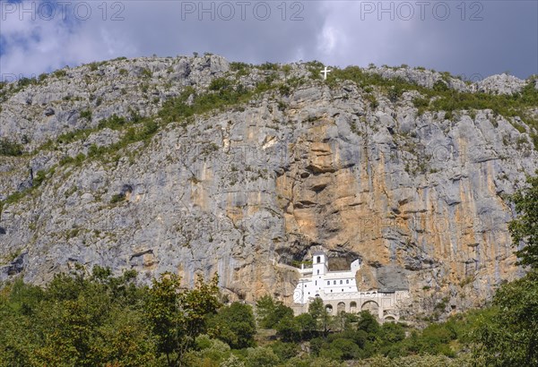 Serbian-Orthodox monastery Ostrog