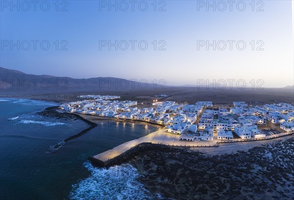 Caleta de Famara at dusk