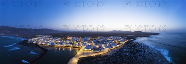 Caleta de Famara at dusk