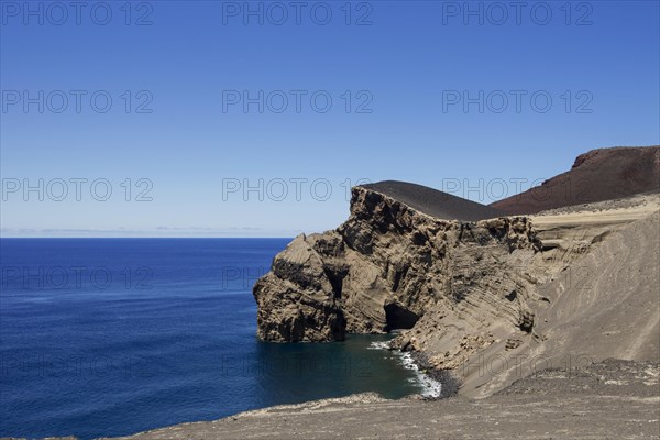 Volcanic coastline