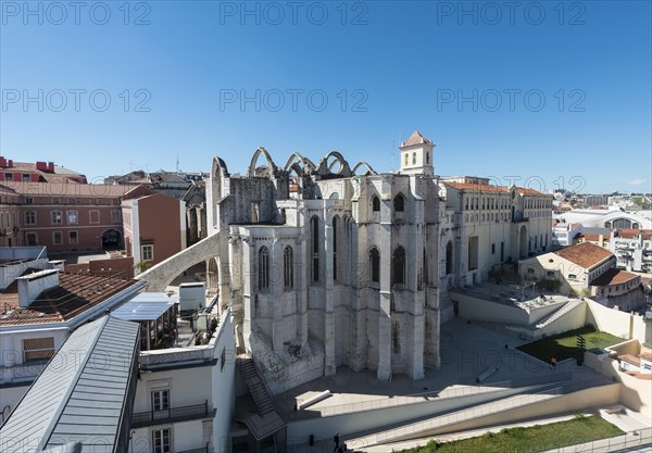 Destroyed church