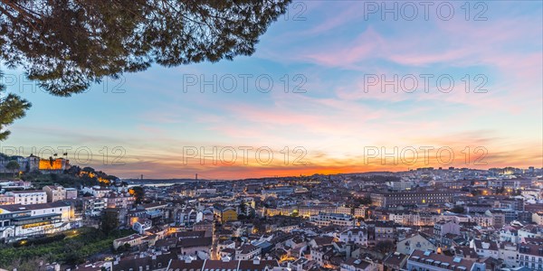 View across Lisbon