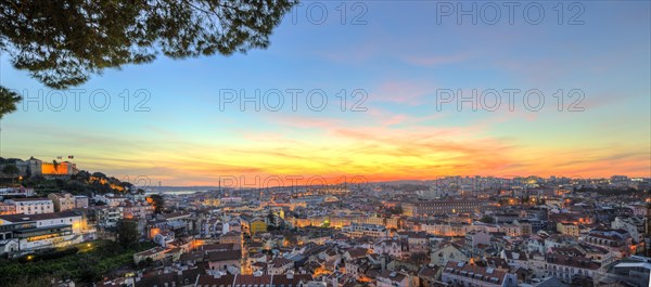 View across Lisbon