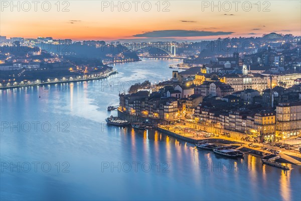 View over Porto with River Douro