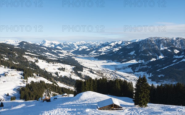 View of Alps and Inn Valley