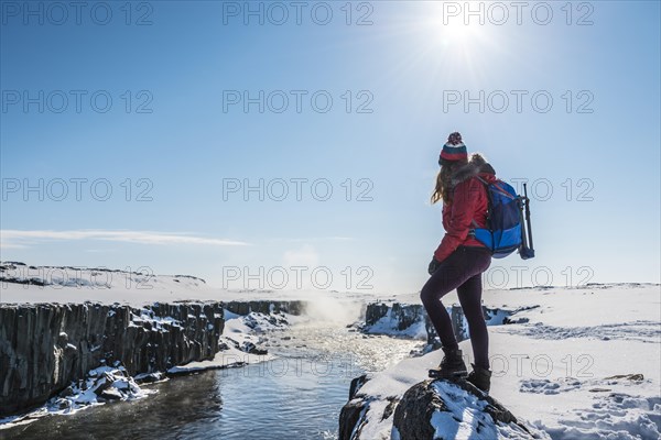 Woman looking into distance