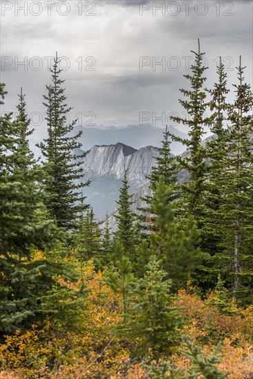 Striking mountain range