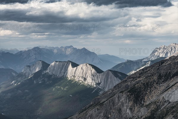 Striking mountain range