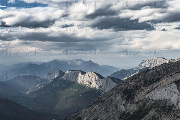 Striking mountain range