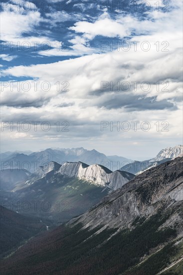 Striking mountain range