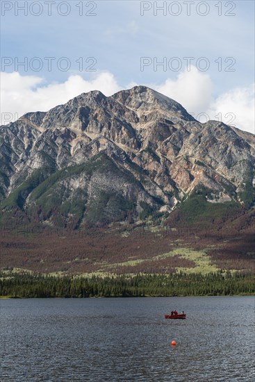 Boat in a lake