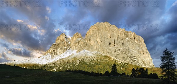 Sassolungo mountain range