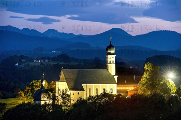 Baroque pilgrimage church of St. Marinus and Anian