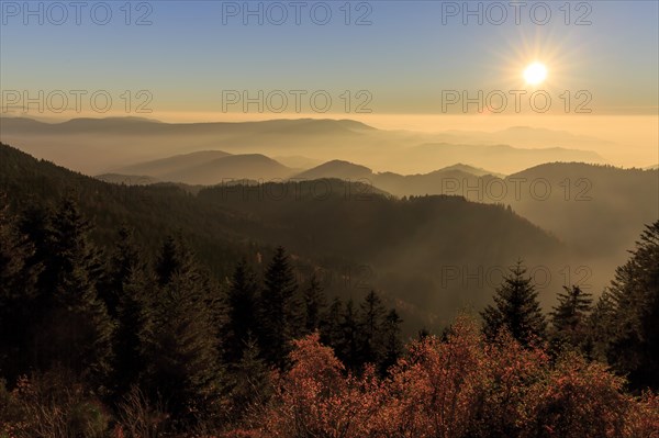 Sunset at Schliffkopf