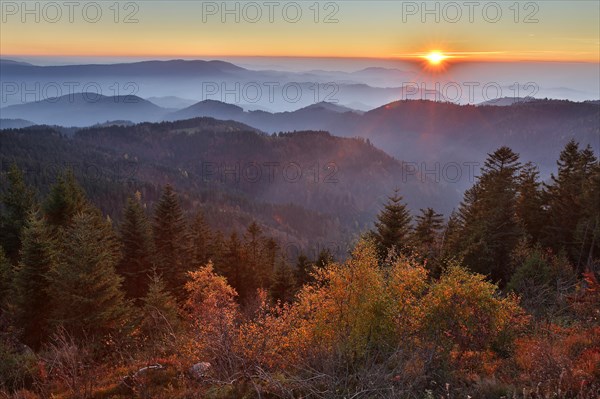 Sunset at Schliffkopf