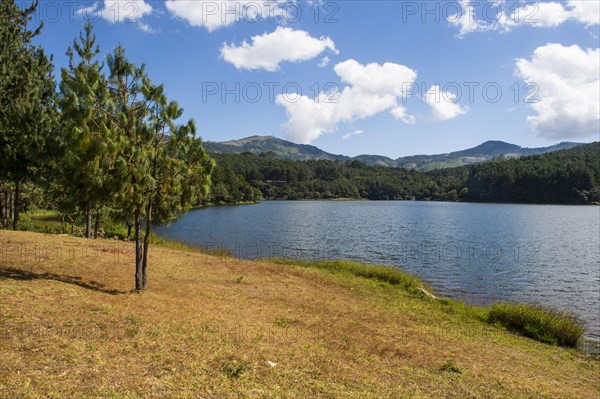Artifical lake on the Mulunguzi Dam