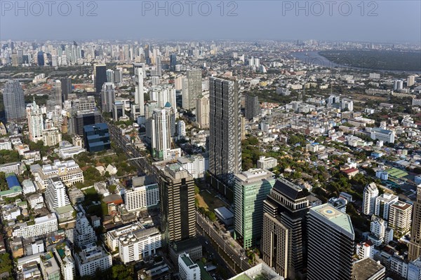 View from Maha Nakhon Tower