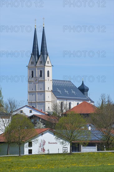 Pilgrimage Church St. Maria Assumption in Tuntenhausen