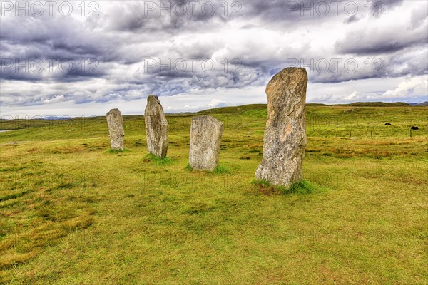 Megalith Stone Formation Callanish Standing Stones