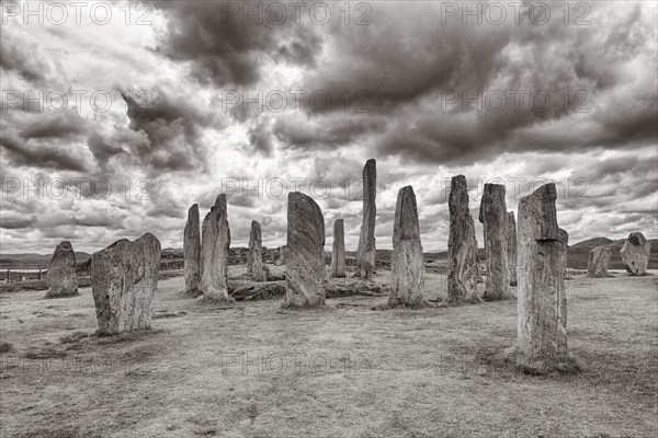 Megalith Stone Formation Callanish Standing Stones