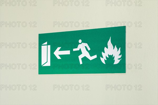 Emergency exit sign