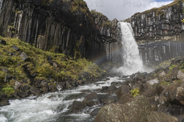 Svartifoss Waterfall