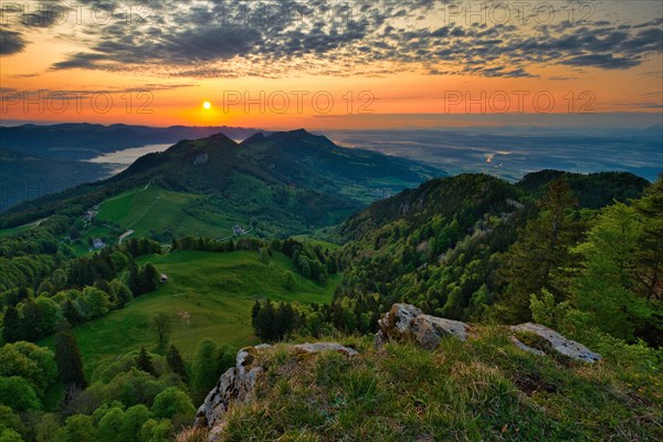 Sunrise on the Weissenstein