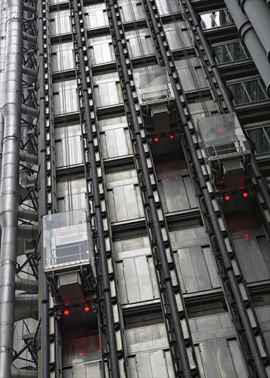 Lloyds Building elevators