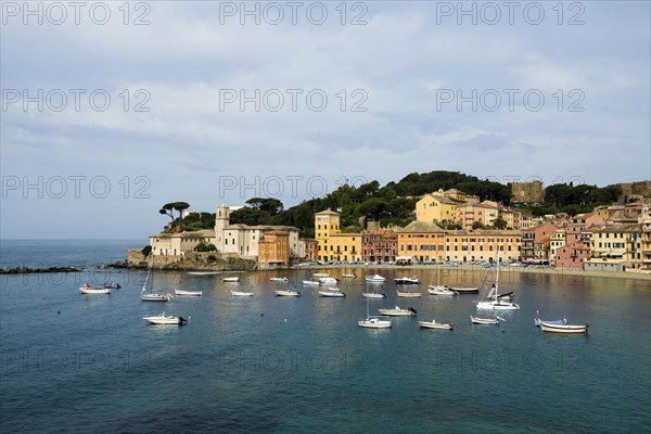 Townscape with harbour in Baia del Silenzio