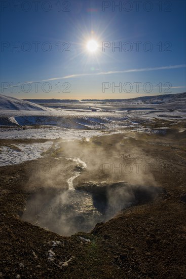 Geothermal area Hengill