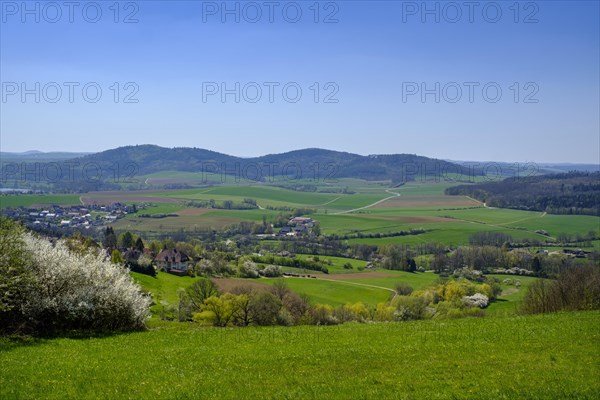 View of the Main valley in spring