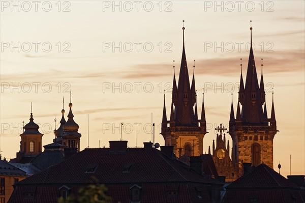 Tyn Cathedral at Dusk