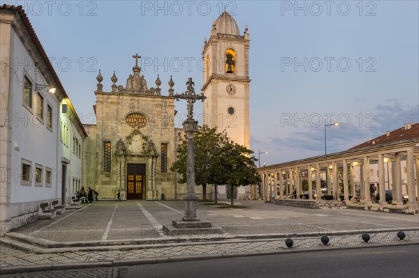 Cathedral of Aveiro or Church of St. Dominic at twilight