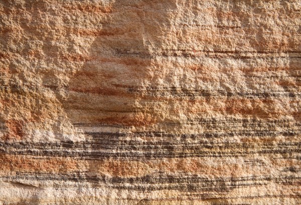 Striped sandstone