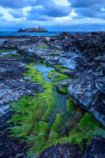 Morgenstimmung Godrevy Lighthouse