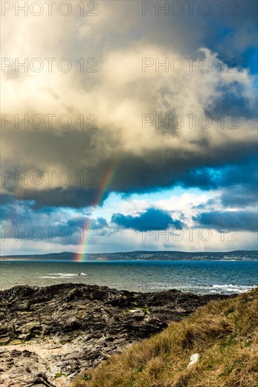 Rainbow over the Bay of St. Ives