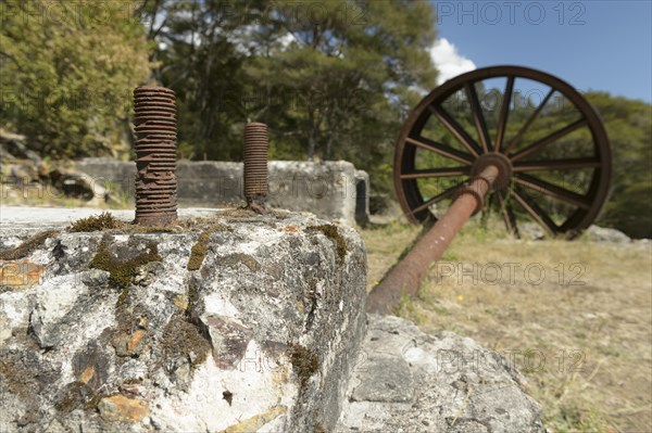 Relics from the time of the gold diggers on the Coromandel Peninsula